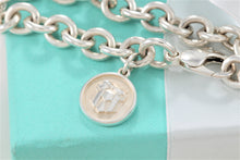 Load image into Gallery viewer, Tiffany &amp; Co. Silver Lexicon Round Giftbox Charm Bracelet
