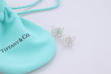 Load image into Gallery viewer, Tiffany &amp; Co. Nature Silver Small Butterfly Earrings

