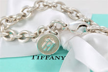 Load image into Gallery viewer, Tiffany &amp; Co. Silver Lexicon Round Giftbox Charm Bracelet
