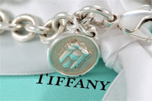 Load image into Gallery viewer, Tiffany &amp; Co. Silver Lexicon Round Giftbox Charm Bracelet
