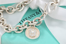 Load image into Gallery viewer, Tiffany &amp; Co. Silver Lexicon Round Giftbox Charm Bracelet
