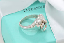 Load image into Gallery viewer, Tiffany &amp; Co. Silver Puffy Heart Door Knocker Ring
