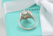 Load image into Gallery viewer, Tiffany &amp; Co. Silver Puffy Heart Door Knocker Ring
