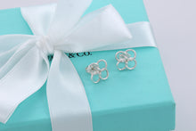 Load image into Gallery viewer, Tiffany &amp; Co. Elsa Peretti Small Quadrifoglio Earrings
