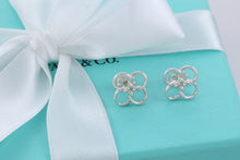 Load image into Gallery viewer, Tiffany &amp; Co. Elsa Peretti Small Quadrifoglio Earrings
