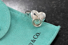 Load image into Gallery viewer, Tiffany &amp; Co. Silver Puffy Heart Door Knocker Ring
