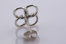 Load image into Gallery viewer, Tiffany &amp; Co. Elsa Peretti Small Quadrifoglio Earrings
