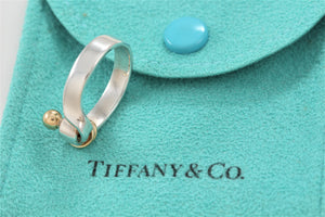 Tiffany & Co. Gold & Silver Hook & Eye Ring Vintage Version 2