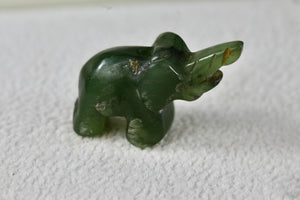 Small Jade Carved Elephant