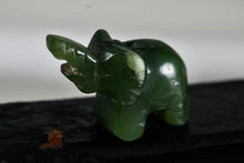 Load image into Gallery viewer, Small Jade Carved Elephant
