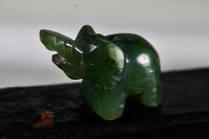 Small Jade Carved Elephant