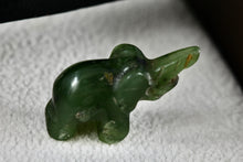 Load image into Gallery viewer, Small Jade Carved Elephant
