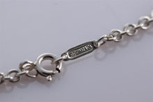 Load image into Gallery viewer, Tiffany &amp; Co. Silver Large Keyhole Heart Padlock Pendant Necklace
