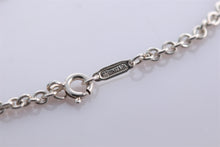 Load image into Gallery viewer, Tiffany &amp; Co. Silver Large Keyhole Heart Padlock Pendant Necklace
