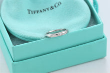 Load image into Gallery viewer, Tiffany &amp; Co. Elsa Peretti Platinum Diamond Band Stacking Ring
