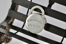 Load image into Gallery viewer, Tiffany &amp; Co. Silver Las Vegas Round Padlock Pendant
