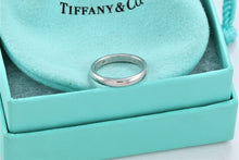 Load image into Gallery viewer, Tiffany &amp; Co. Elsa Peretti Platinum Diamond Band Stacking Ring
