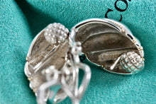 Load image into Gallery viewer, Tiffany &amp; Co. 18K Gold &amp; Silver Shrimp Swirl Shell Clip-on Earrings
