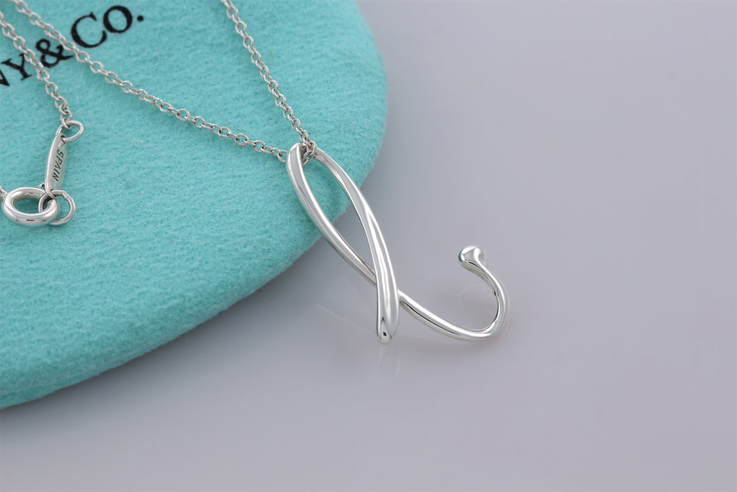 Tiffany & Co. Elsa Peretti Silver Alphabet Letter 