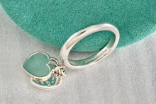 Load image into Gallery viewer, Return To Tiffany &amp; Co. Silver Mini Double Heart Ring Size 6
