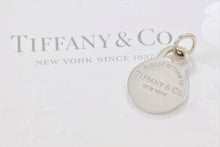 Load image into Gallery viewer, Please Return to Tiffany &amp; Co. Silver  Replacement Circle Charm Pendant
