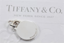 Load image into Gallery viewer, Please Return to Tiffany &amp; Co. Silver  Replacement Circle Charm Pendant
