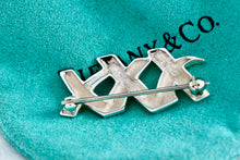 Load image into Gallery viewer, Tiffany &amp; Co. Paloma Picasso Silver Triple x Kisses Pin Brooch
