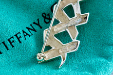 Load image into Gallery viewer, Tiffany &amp; Co. Paloma Picasso Silver Triple x Kisses Pin Brooch
