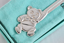 Load image into Gallery viewer, Tiffany &amp; Co. Silver Children&#39;s Teddy Bear Spoon Silverware
