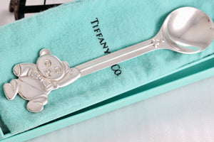 Tiffany & Co. Silver Children's Teddy Bear Spoon Silverware