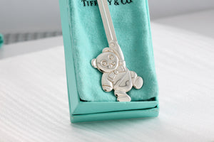 Tiffany & Co. Silver Children's Teddy Bear Spoon Silverware