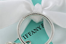 Load image into Gallery viewer, Tiffany &amp; Co. Silver Vintage Oval Key Pendant Keychain
