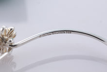 Load image into Gallery viewer, Tiffany &amp; Co. Paloma Picasso Gold &amp; Silver Daisy Flower Hook Bangle Bracelet
