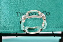 Load image into Gallery viewer, Tiffany &amp; Co. Silver Signature &quot;X&quot; Open Band Ring
