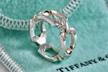 Load image into Gallery viewer, Tiffany &amp; Co. Silver Signature &quot;X&quot; Open Band Ring
