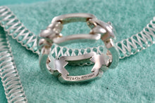 Load image into Gallery viewer, Tiffany &amp; Co. Silver Signature &quot;X&quot; Open Band Ring
