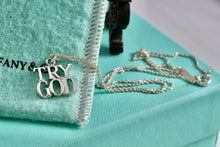 Load image into Gallery viewer, Tiffany &amp; Co. Silver &quot;Try God&quot; Pendant Necklace
