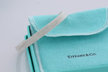 Load image into Gallery viewer, Tiffany &amp; Co. Silver Somerset Narrow Solid Mesh Bangle Bracelet
