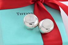 Load image into Gallery viewer, Tiffany &amp; Co. Elsa Peretti Silver Button Clip-on Earrings
