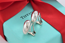 Load image into Gallery viewer, Tiffany &amp; Co. Elsa Peretti Silver Button Clip-on Earrings
