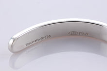 Load image into Gallery viewer, Tiffany &amp; Co. Atlas Silver Roman Numeral Narrow Cuff Bracelet
