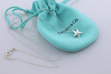 Load image into Gallery viewer, Tiffany &amp; Co. Elsa Peretti Silver Mini Starfish Pendant Necklace
