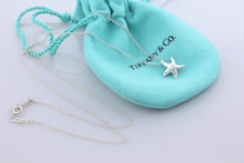 Load image into Gallery viewer, Tiffany &amp; Co. Elsa Peretti Silver Mini Starfish Pendant Necklace
