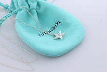 Load image into Gallery viewer, Tiffany &amp; Co. Elsa Peretti Silver Mini Starfish Pendant Necklace

