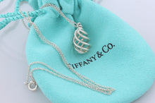 Load image into Gallery viewer, Tiffany &amp; Co. Paloma Picasso Silver Small Venezia Luce Swirl Necklace

