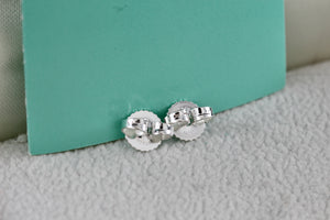 Tiffany & Co. Sterling Silver (2) Round Pie Crust Earring backs