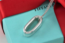 Load image into Gallery viewer, Tiffany &amp; Co. 1837 Silver Loop Pendant Necklace
