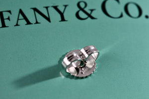 Tiffany & Co. Sterling Silver (1) Single Round Pie Crust Earring Back