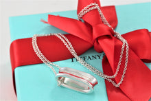 Load image into Gallery viewer, Tiffany &amp; Co. 1837 Silver Loop Pendant Necklace
