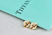 Load image into Gallery viewer, Tiffany &amp; Co. 18K Gold (2) Round Pie Crust Earring Back
